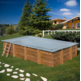 GRE CUBIERTA INVIERNO PARA PISCINA DE MADERA BRAGA RECTANGULAR 855X460CM CI790207