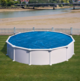 GRE CUBIERTA VERANO PARA PISCINAS DE ACERO REDONDA Ø295CM CV300