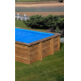 GRE CUBIERTA VERANO PARA PISCINAS DE MADERA CITY CUADRADA 195X195CM CV790000