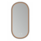 LEDIMEX TOKYO ESPEJO OVALADO ORO ROSA RETROILUMINADO 50X90