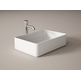 VISOBATH QUADRO LAVABO SOLID SURFACE BL MATE 48 CM