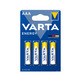 VARTA BLISTER 4 PILAS ALKALINAS LR03 1.5V