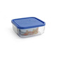 FIAMBRERA CUADRADA AZUL 15CM 960ML IGLOO