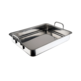 FUENTE DE HORNO INOX CON ASAS 40,5X32X6 CM INOXIBAR
