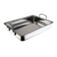 FUENTE DE HORNO INOX CON ASAS 52,5X42,2X8 CM INOXIBAR