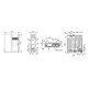 ADRY ESTUFA PELLET EXTRAPLANA NEGRA 10KW BRONPI