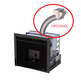 ALPES HYDRO INSERTABLE PELLET 12,8KW BRONPI