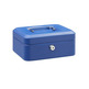 CAJA DE CAUDALES ELEGANT AZUL CON LLAVE ARREGUI