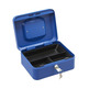 CAJA DE CAUDALES ELEGANT AZUL CON LLAVE ARREGUI