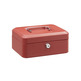 CAJA DE CAUDALES ELEGANT ROJA CON LLAVE ARREGUI