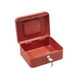 CAJA DE CAUDALES ELEGANT ROJA CON LLAVE ARREGUI
