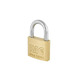 CANDADO LATON ARCO NORMAL 15mm FAC