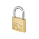 CANDADO LATON ARCO NORMAL 50mm FAC