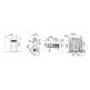 CLEO ESTUFA PELLET EXTRAPLANA FRONTAL CRISTAL BLANCO 10KW BRONPI