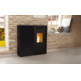 LUPE ESTUFA PELLET EXTRAPLANA NEGRA 8KW BRONPI