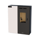 MINERVA-SLIM ESTUFA PELLET MEDIDA REDUCIDA MARFIL 6,2KW BRONPI
