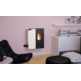 MINERVA-SLIM ESTUFA PELLET MEDIDA REDUCIDA MARFIL 6,2KW BRONPI