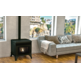 NICOL ESTUFA DE FUNDICION PELLET NEGRA 6KW BRONPI