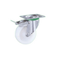 RUEDA GIRATORIA CON FRENO 82/23M40 NYLON 80mm 120KG RGHCOFER