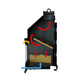 TECNOHYDROBRONPI 80 VISION INSERTABLE LEÑA HYDRO 30KW BRONPI